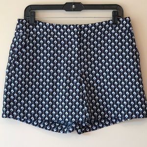 Ann Taylor Blue Dress Shorts sz4